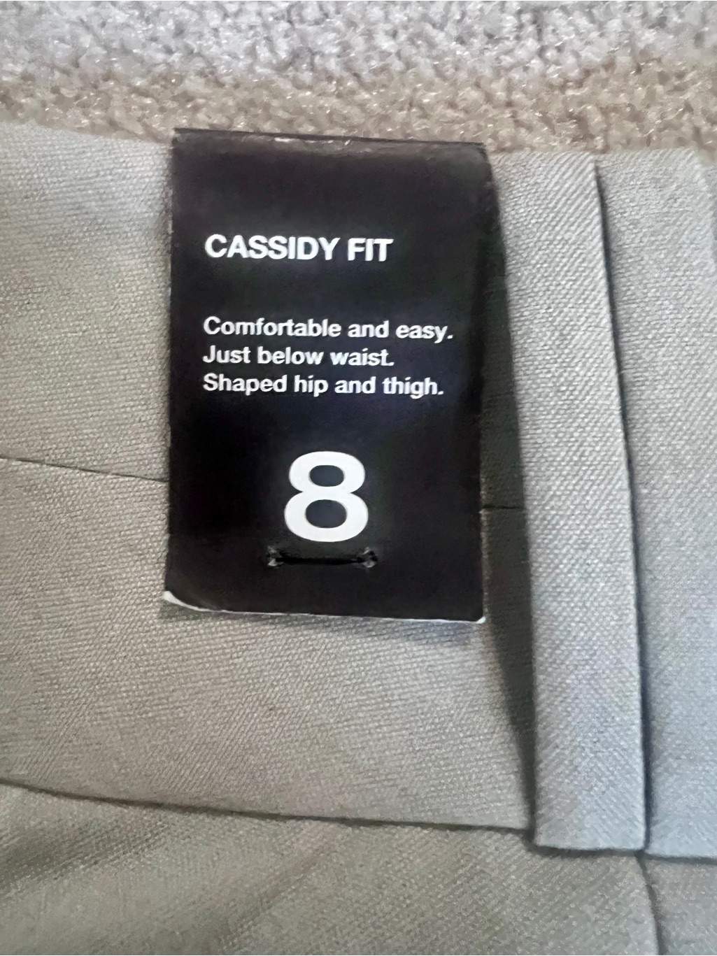 Dress Capri Pants With Spare Buttons — image 6 of 8